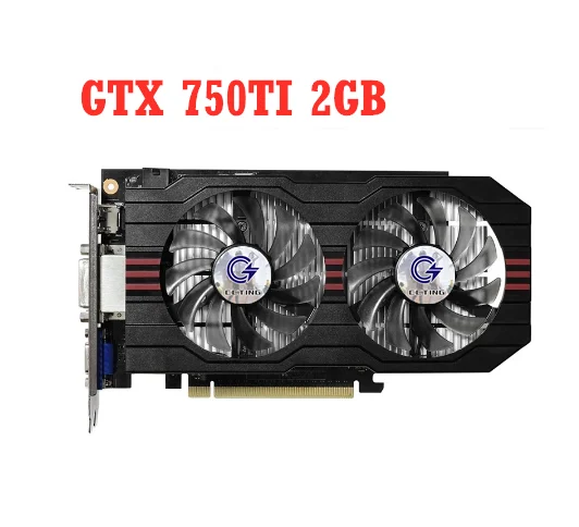 

C CCTING GTX 750 Ti 2GB GTX750 750Ti GPU Graphics Video Card Nvidia Cards Computer Desktop PC Game Map VGA DVI Videocard ASUS