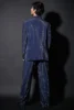 Shiny Sequins Wedding Suits For Men Customized Fashion Male Prom Blazers Sets Groom Tuxedos Slim Fit costume homme 3