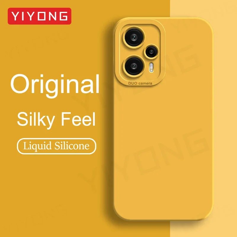 YIYONG Silky Soft Liquid Silicone Phone Case