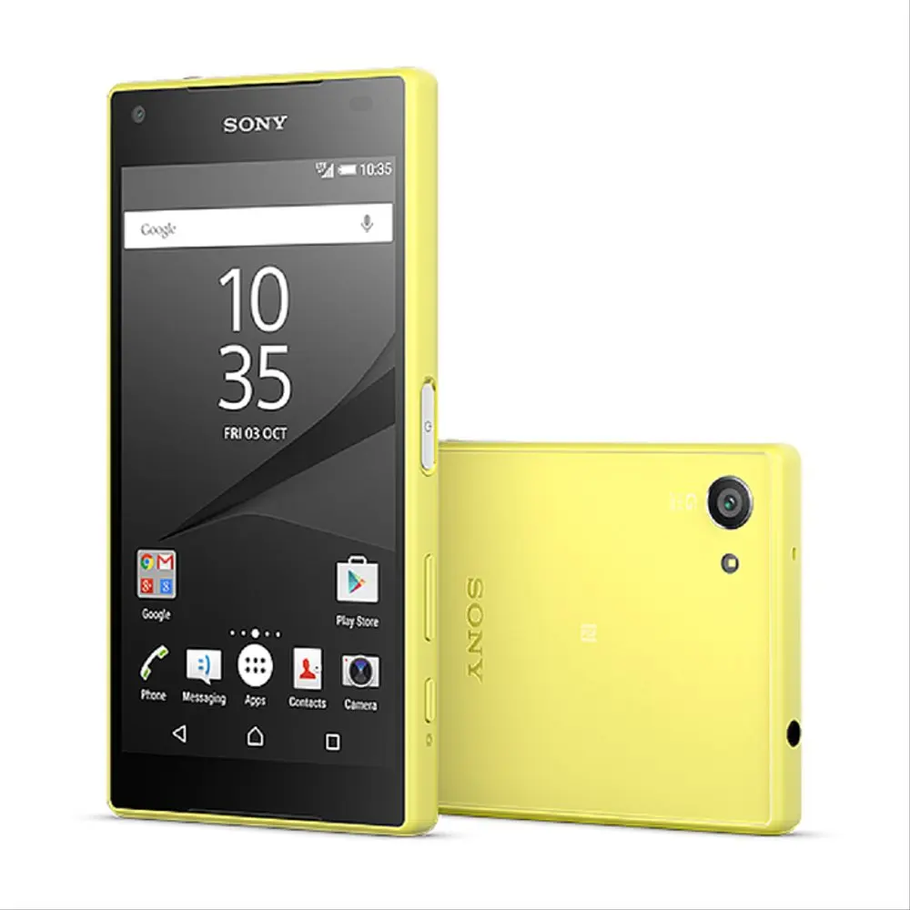 Xperia - 良品 docomo SONY　SO-02H Z5 イエロー 32GB 中古】セール対象品 Xperia Z5 Compact 32GB イエロー SO-02H