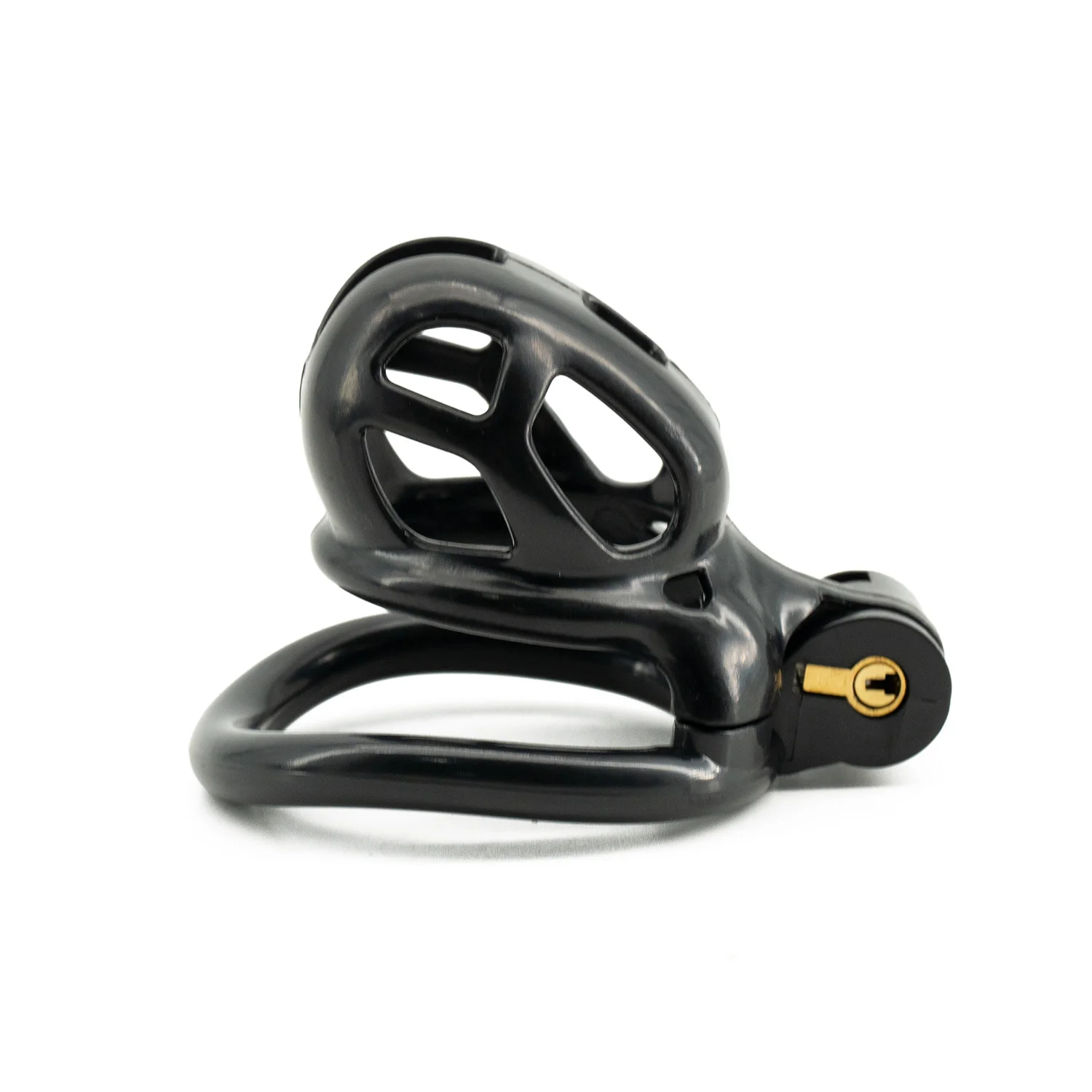 Penis Chastity Cage Chastity Lock Sex Toy Chastity Cage Accessory Male Female Sex Toy Male Chastity Device Colourful Gay Mini Cage With 4 Size Ring