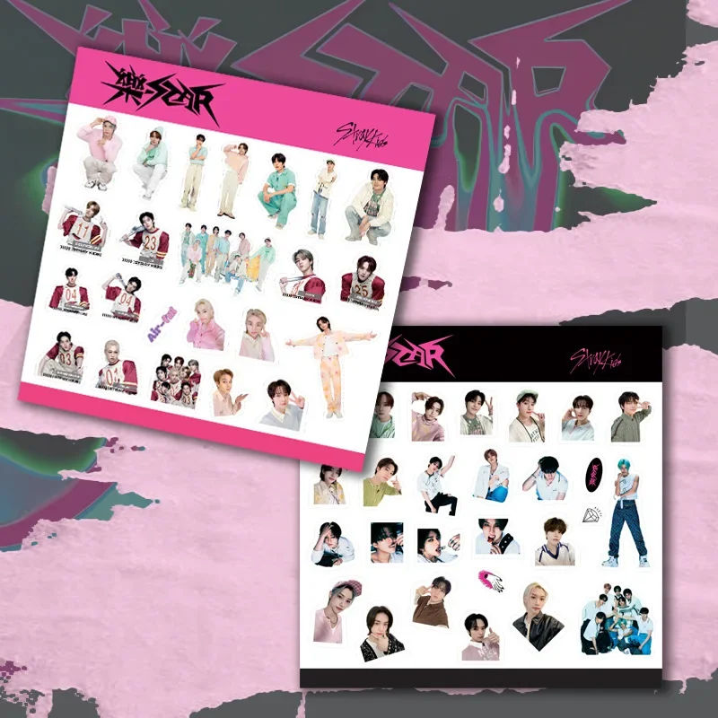 

Фотоальбом Kpop Idol Group (G), фотоальбом с надписью «I AM I-DL-E Rock Star», новые милые Стикеры, декор для блокнота, холодильника, стикер