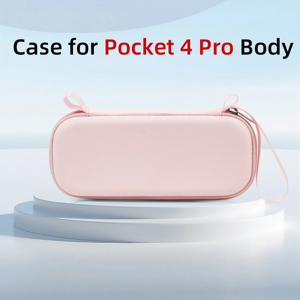 Dji Pocket 4 pro용 하드 케이스 보관 가방 스트랩이 있는 방폭형 pocekt 4 액세서리