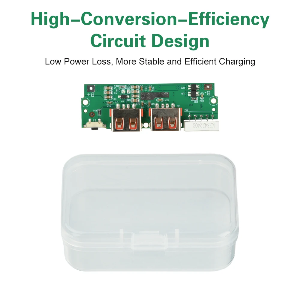 PD 22.5W Ricarica rapida Scheda madre Accumulatori e caricabatterie di riserva Modulo fai da te PD/QC/VOC Tipo C USB Micro USB Batteria al litio Scheda caricabatterie rapido - Image 6