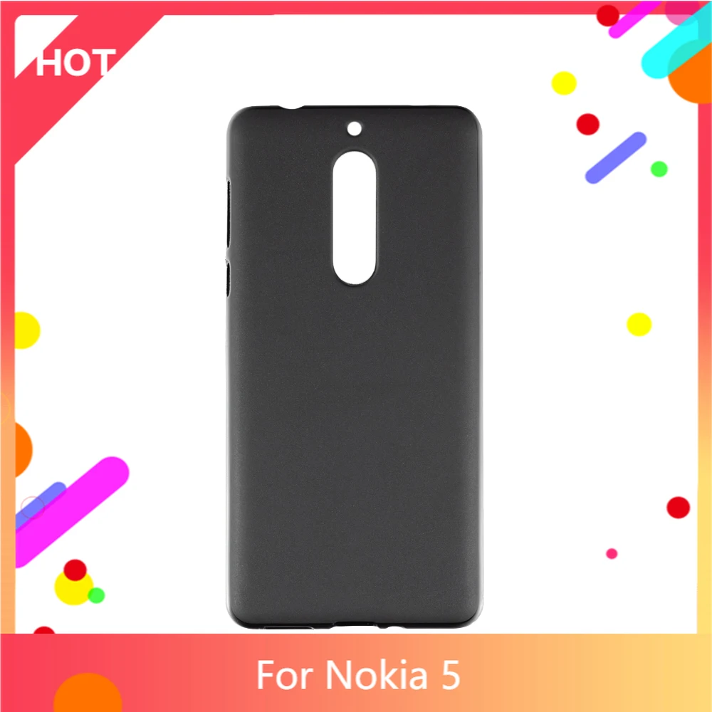 

5 Case Matte Soft Silicone TPU Back Cover For Nokia 5 Phone Case Slim shockproof