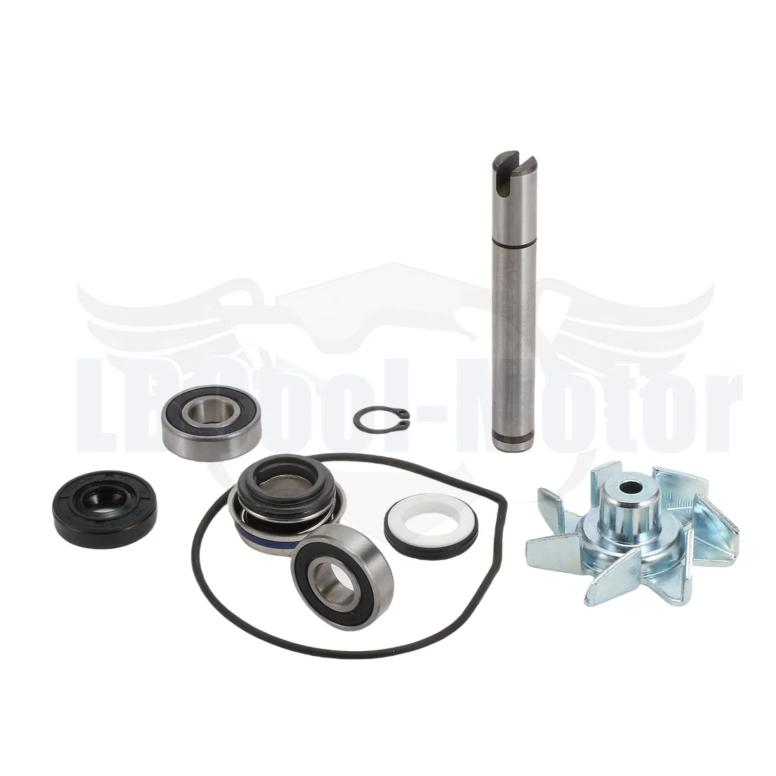 Water Pump Repair Seal Kit For KAWASAKI ZZR500 1990-1991