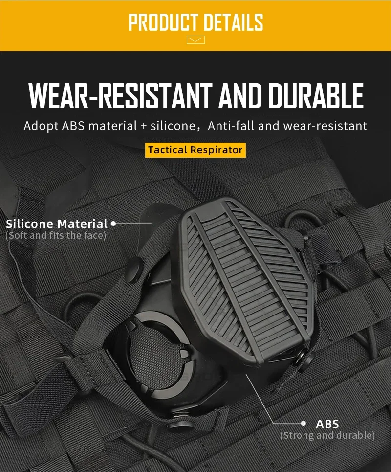 Tactical Half-mask Respirator For Airsoft And Outdoor Activities_voghion.com