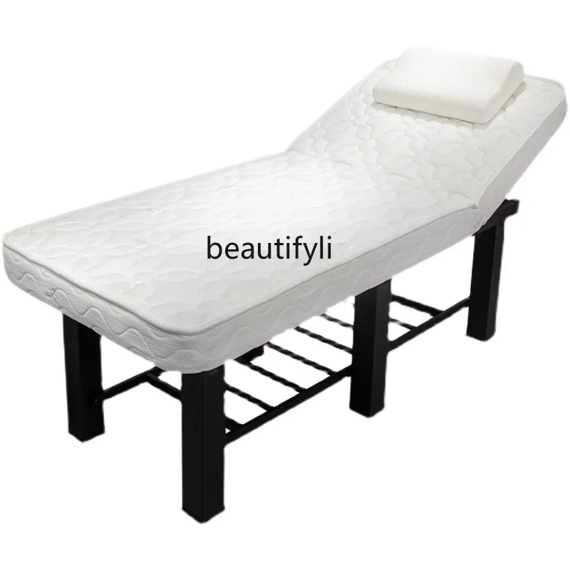 

Beauty Latex Bed Beauty Salon Special Solid Wood Folding Body Massage Bed Massage Physiotherapy Bed