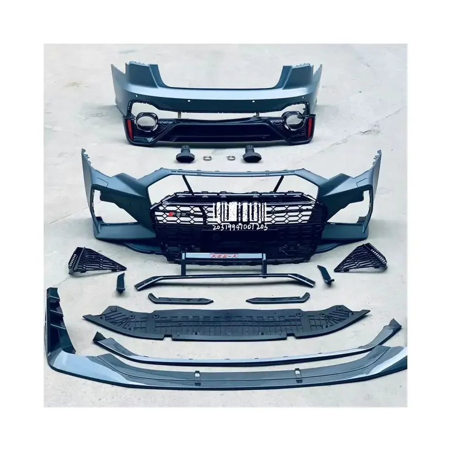 

Car body kit to bodykit Front bumper side skirt m sport exhaust rear car bumper wheel hurb bumper