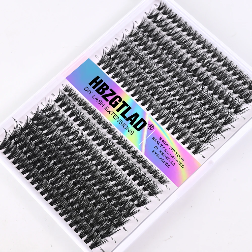 Mix 30/40D/50D 9/18mm 3D Mink Eyelashes Eyelash Extension Natural Individual False Lashes Russian Volume Lash Makeup Cilia Cili