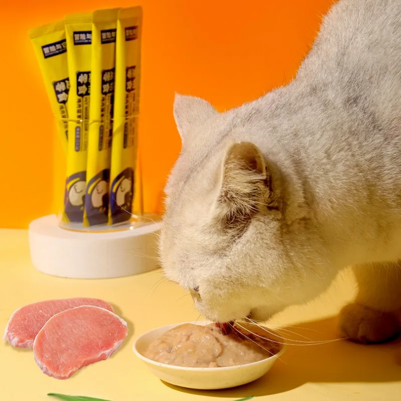 Cat Snacks Cat Grass Removal Hairball Chicken Grass Staple Food Pet Treats Catgrass Tablets Grinding Teeth Sticks Pet Snacks