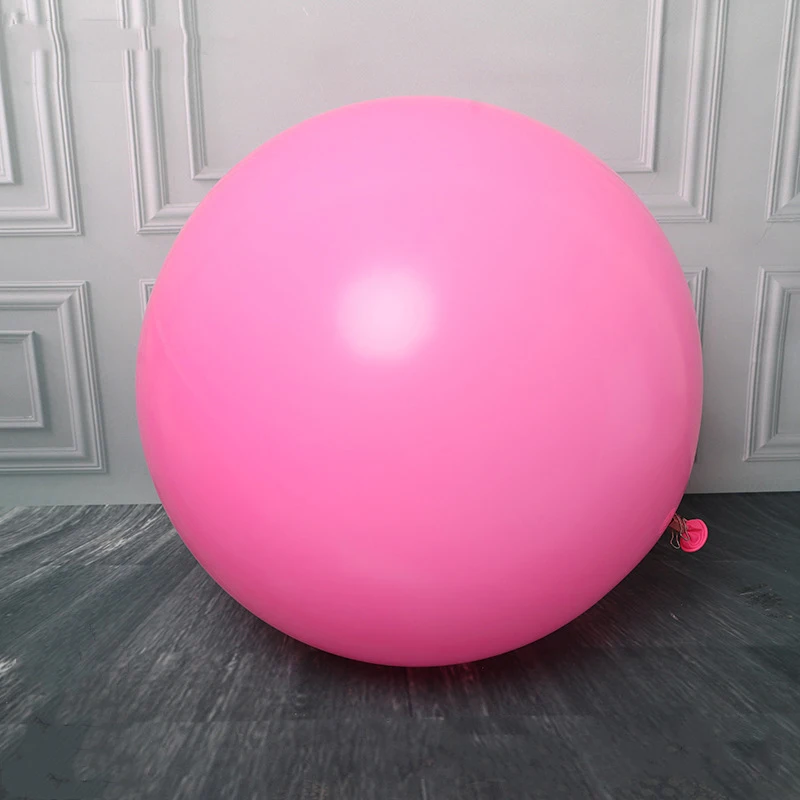 thumbnail image 1 of Globos de látex grandes de 18 y 36 pulgadas para bodas, fiestas de cumpleaños, globos inflables de helio, globos para baby shower, suministros para actividades al aire libre, 1 of 4