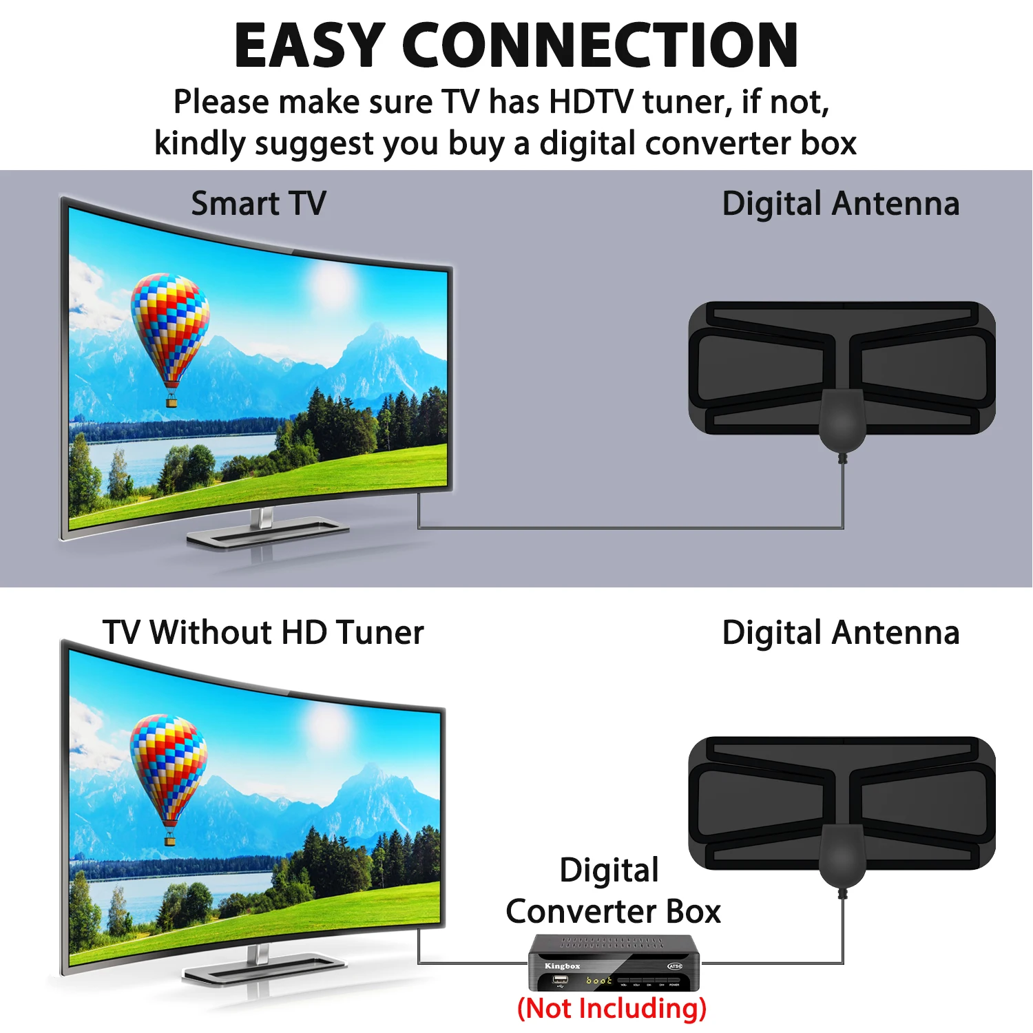 best buy tv antenna 3000 Miles 8K Digital DVB-T2 TV Antenna with amplifier Booster 1080P Aerial For Car antenna RV travel Indoor smart tv antenna tv channels