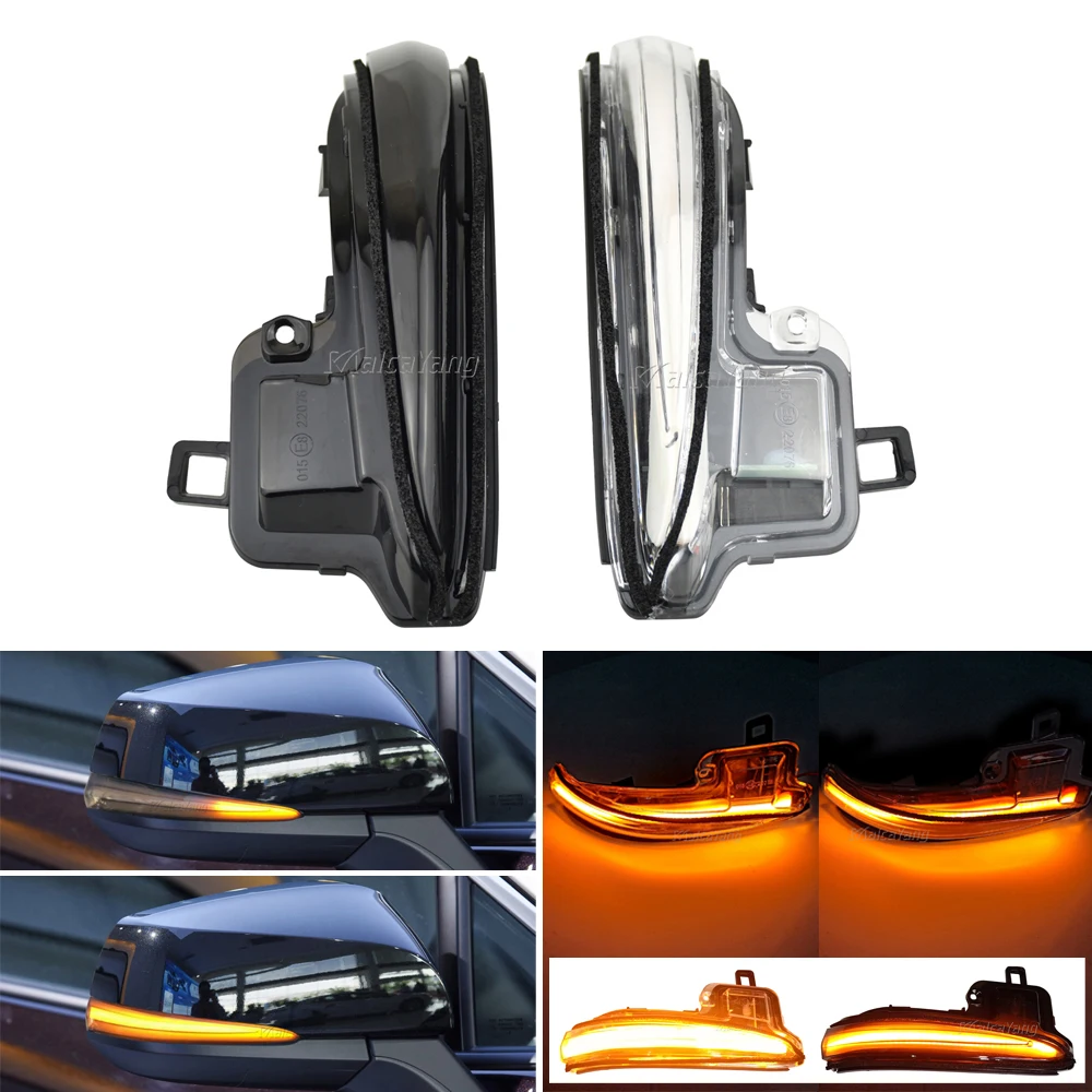 

Side Mirror LED Dynamic Turn Signal Light Sequential For Toyota Alphard Vellfire AH30 Tacoma 16-21 RAV4 2019 -21 Highlander 2020