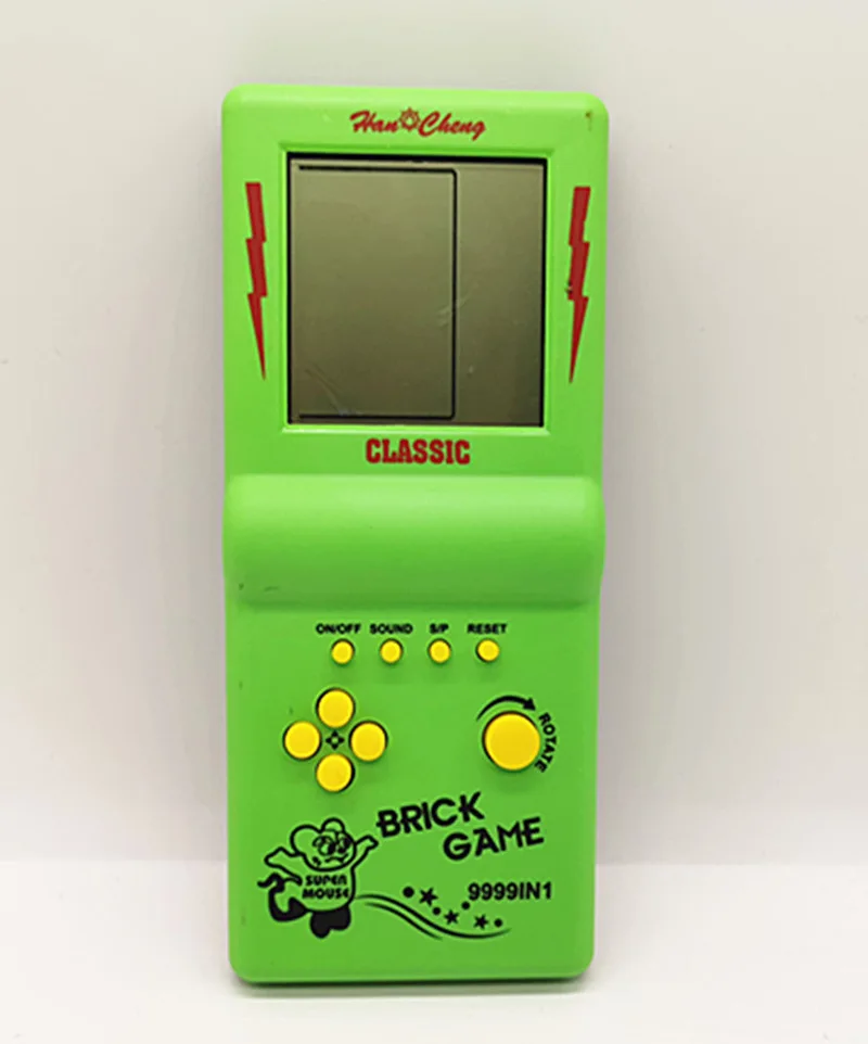 Portable Game Console Tetris Handheld Game Players LCD Screen Electronic Game Toys Pocket Game Console Classic Childhood Gift 