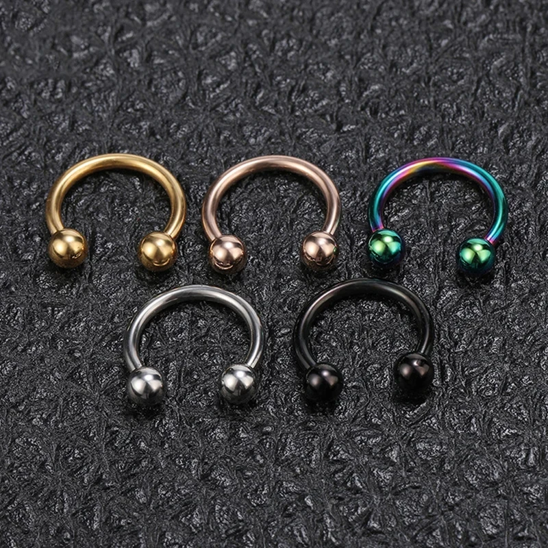 Fake Horseshoe Nose Ring Style 3