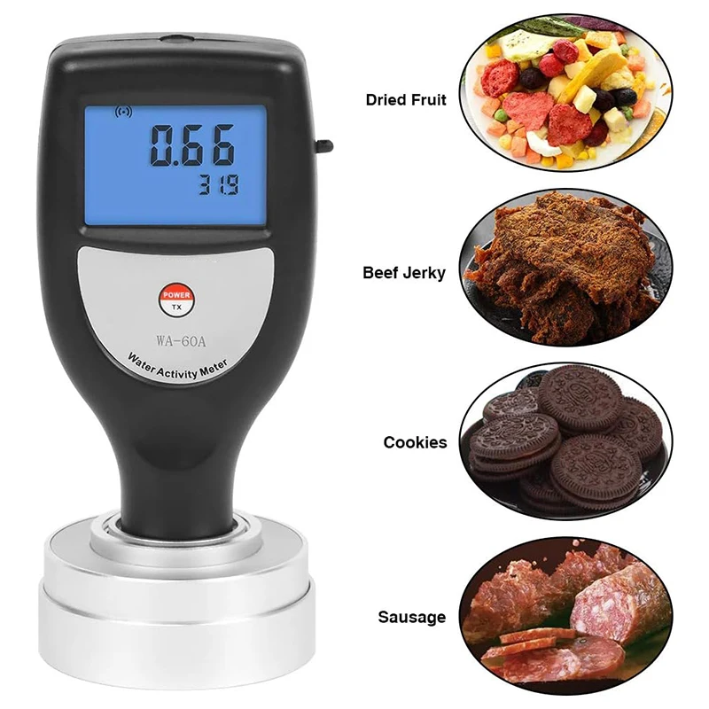 WA-60A Water Activity Meter Portable Food Water Activity Meter