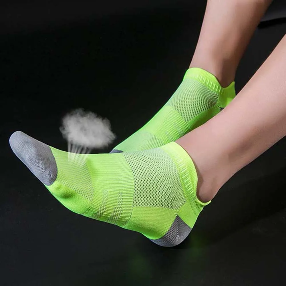 

Non-Slip Breathable Short Socks Shallow Mouth Male Summer Sport Socks Men's Hosiery Nylon Ankle Socks