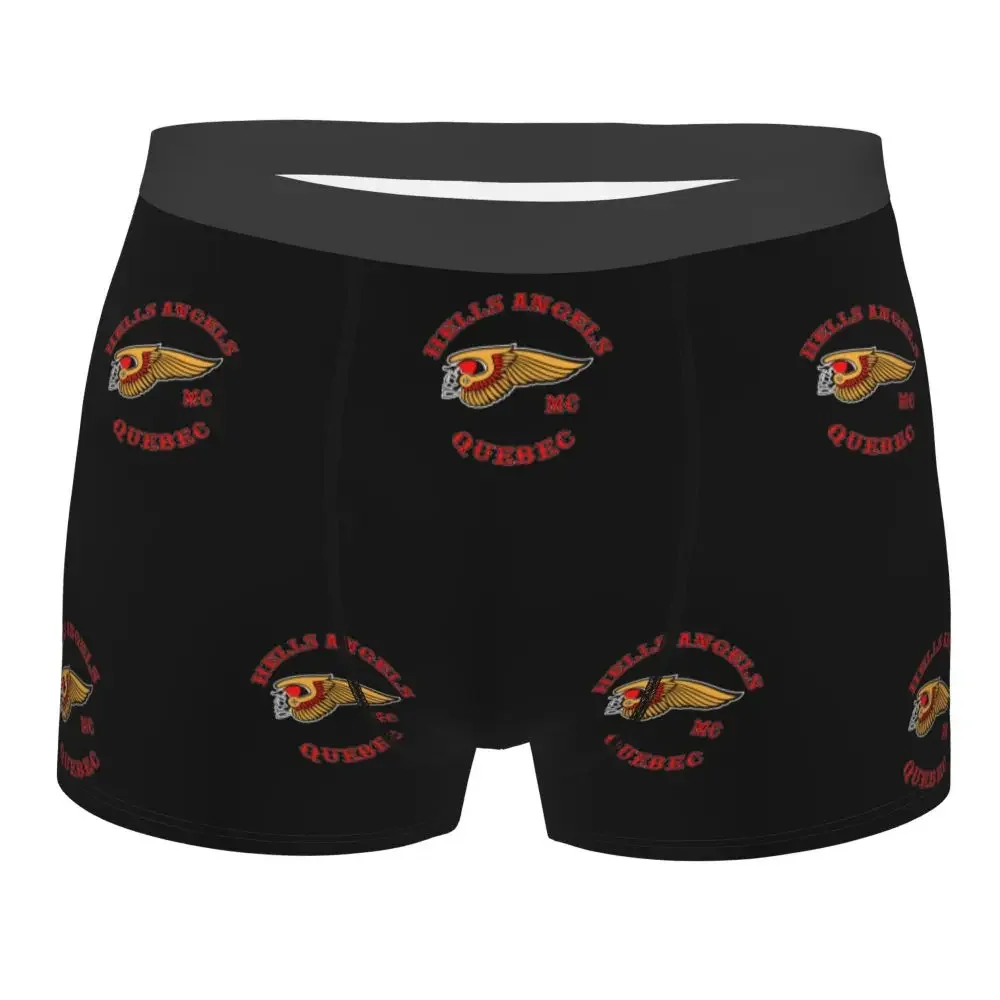 

Male Cool Hells Angels Logo Underwear Motorcycle Club Boxer Briefs Stretch Shorts Panties Underpants