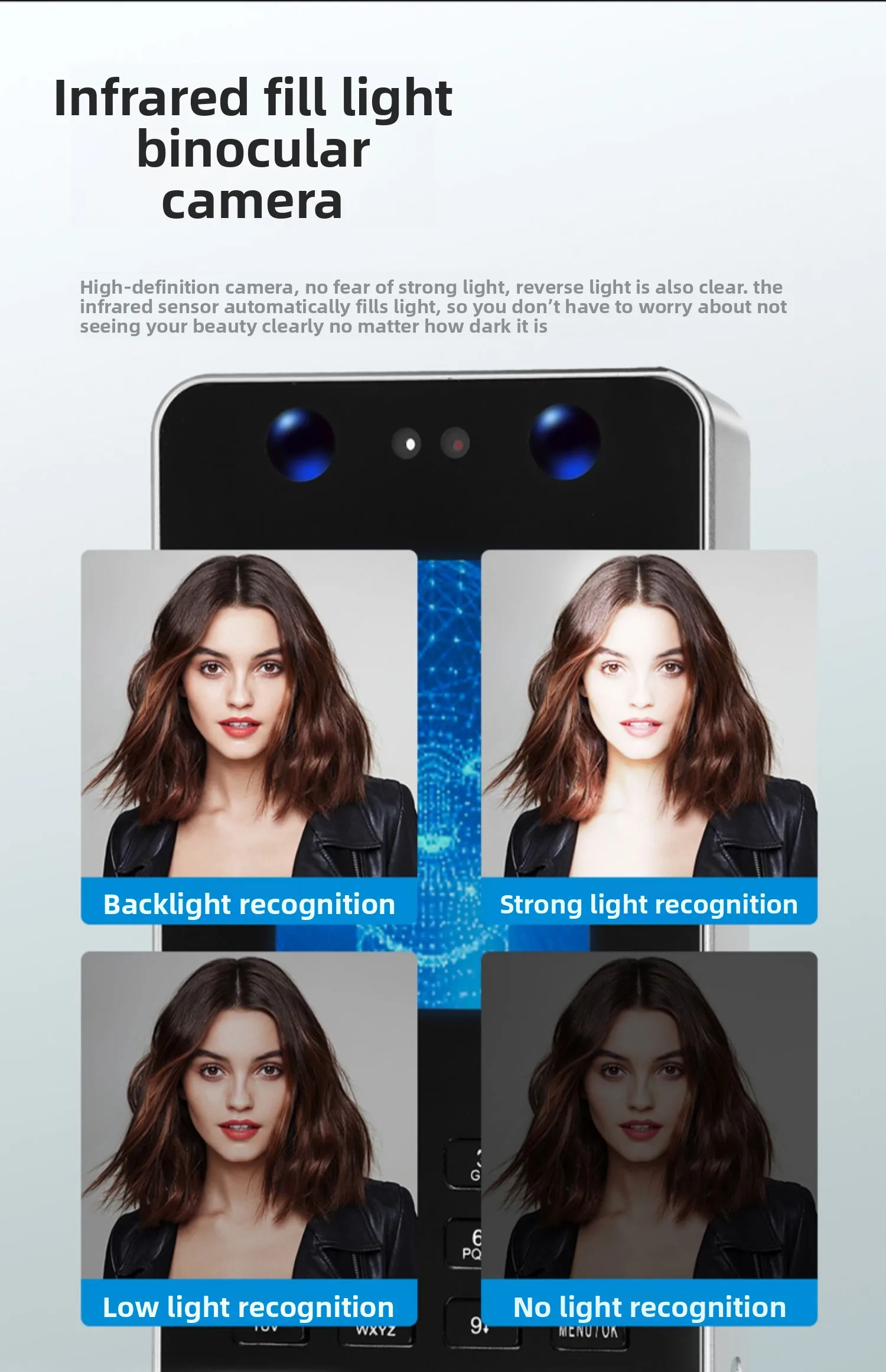 Face Recognition Access Control System Integrated Machine Face Attendance Machin