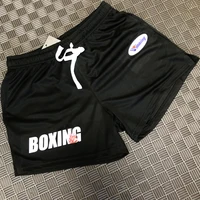 2025 Hot Selling Summer Cotton Winning Training Running Fast Drying Sports Fitness Shorts Men's Sanda Boxing Muay Thai Fighting 2
