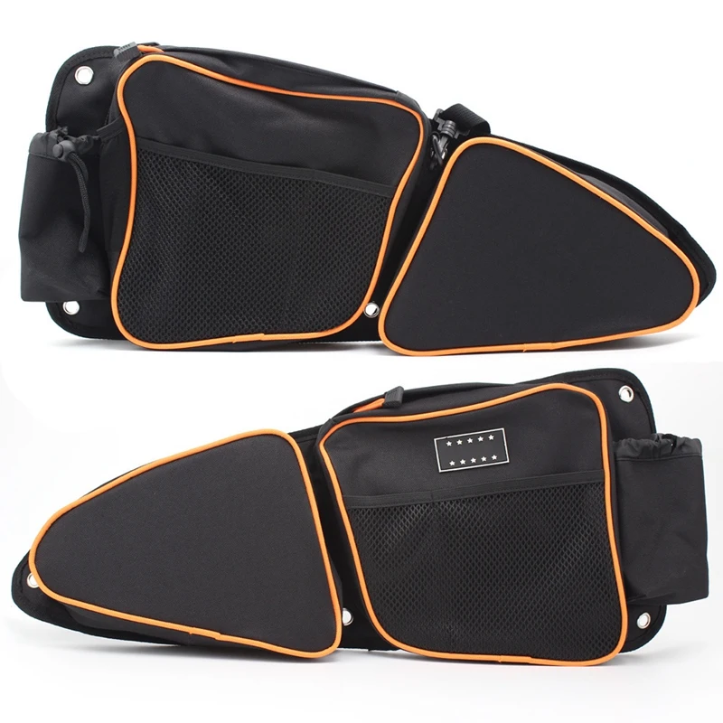 

Passenger Driver Side Door Bag Storage Bag Knee Pad For Polaris RZR XP 1000 XP4 1000 Turbo 2014-2018 RZR 900 2015-2018