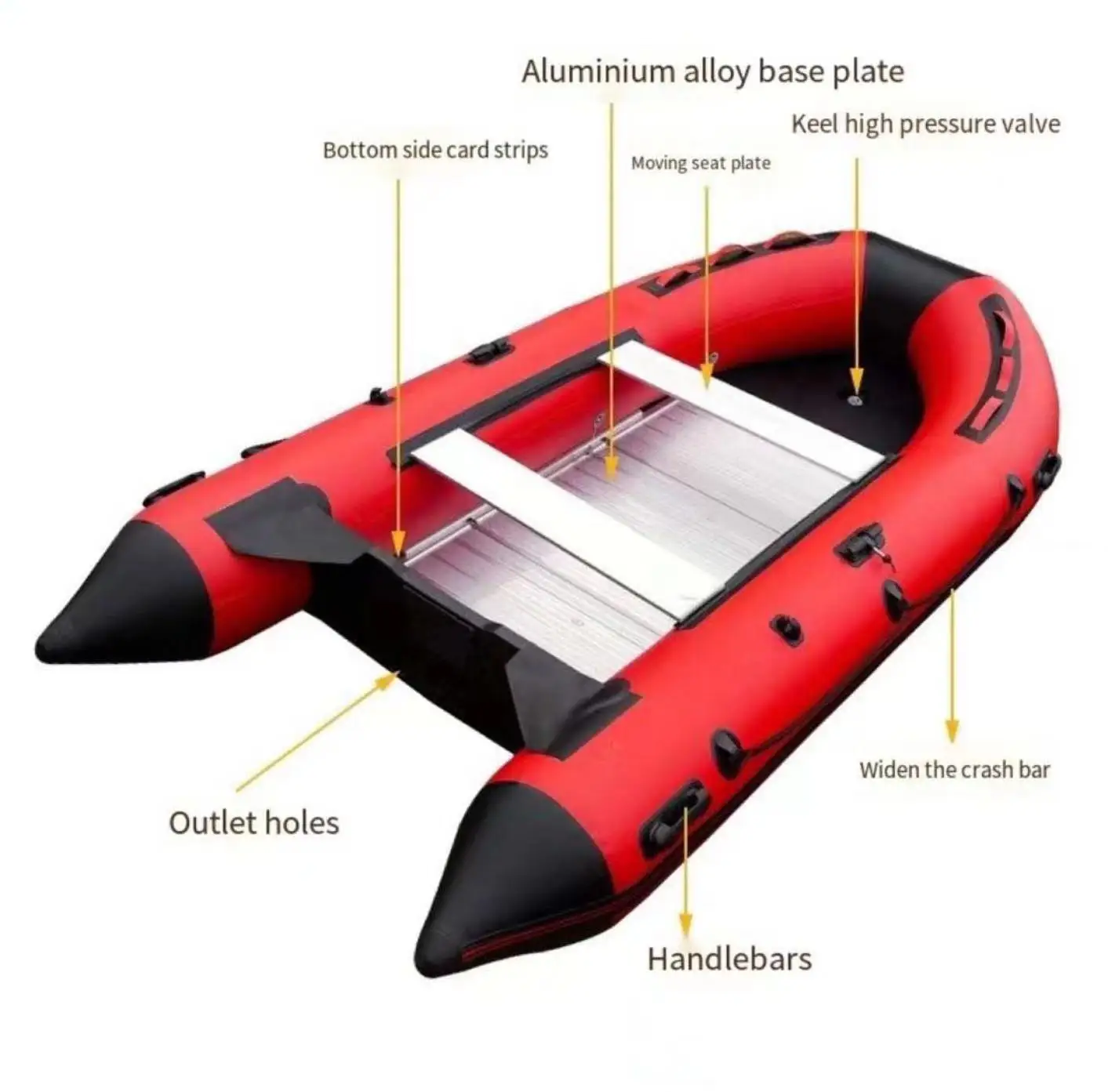 Heavily armored bottom assault craft 2