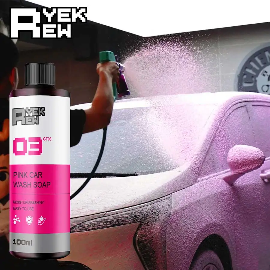 Pink Car Pre-wash Foam Image 7