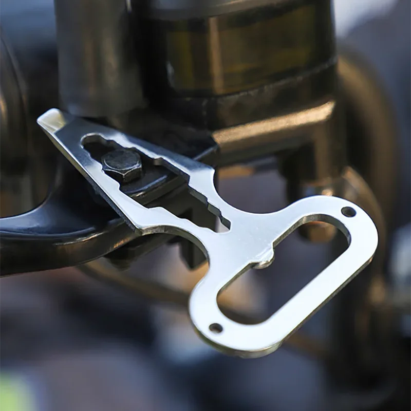 Stainless Steel EDC Self-Defence Pointed Wrench