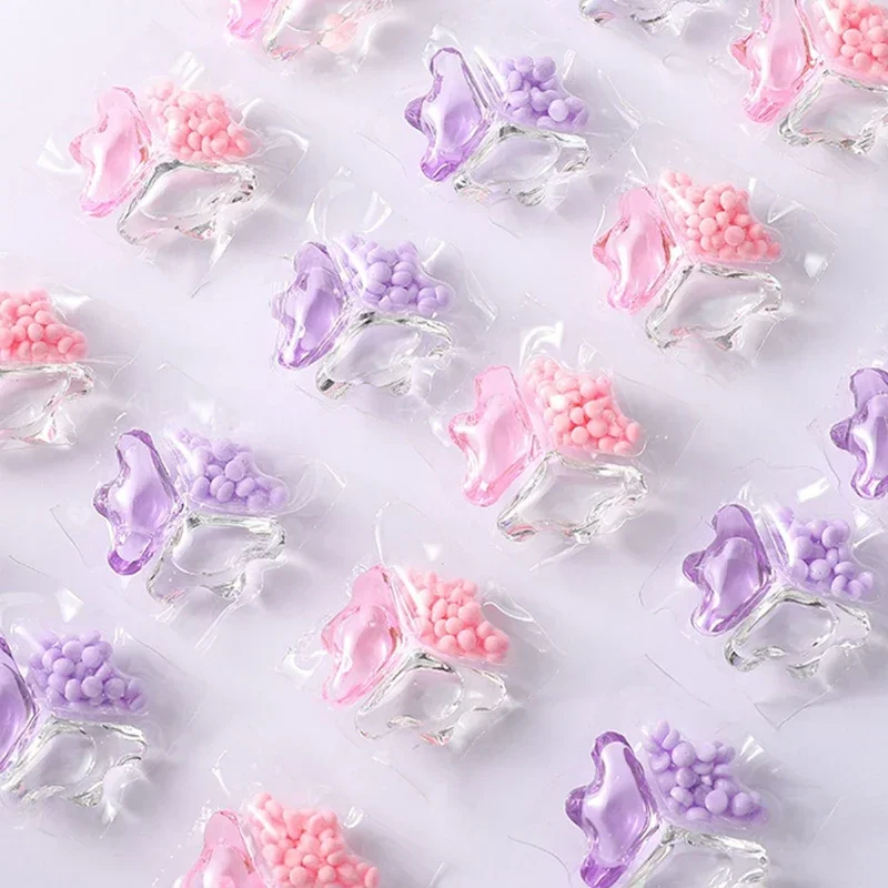 50pcs Laundry Beads Ball with Storage Box laundry beads