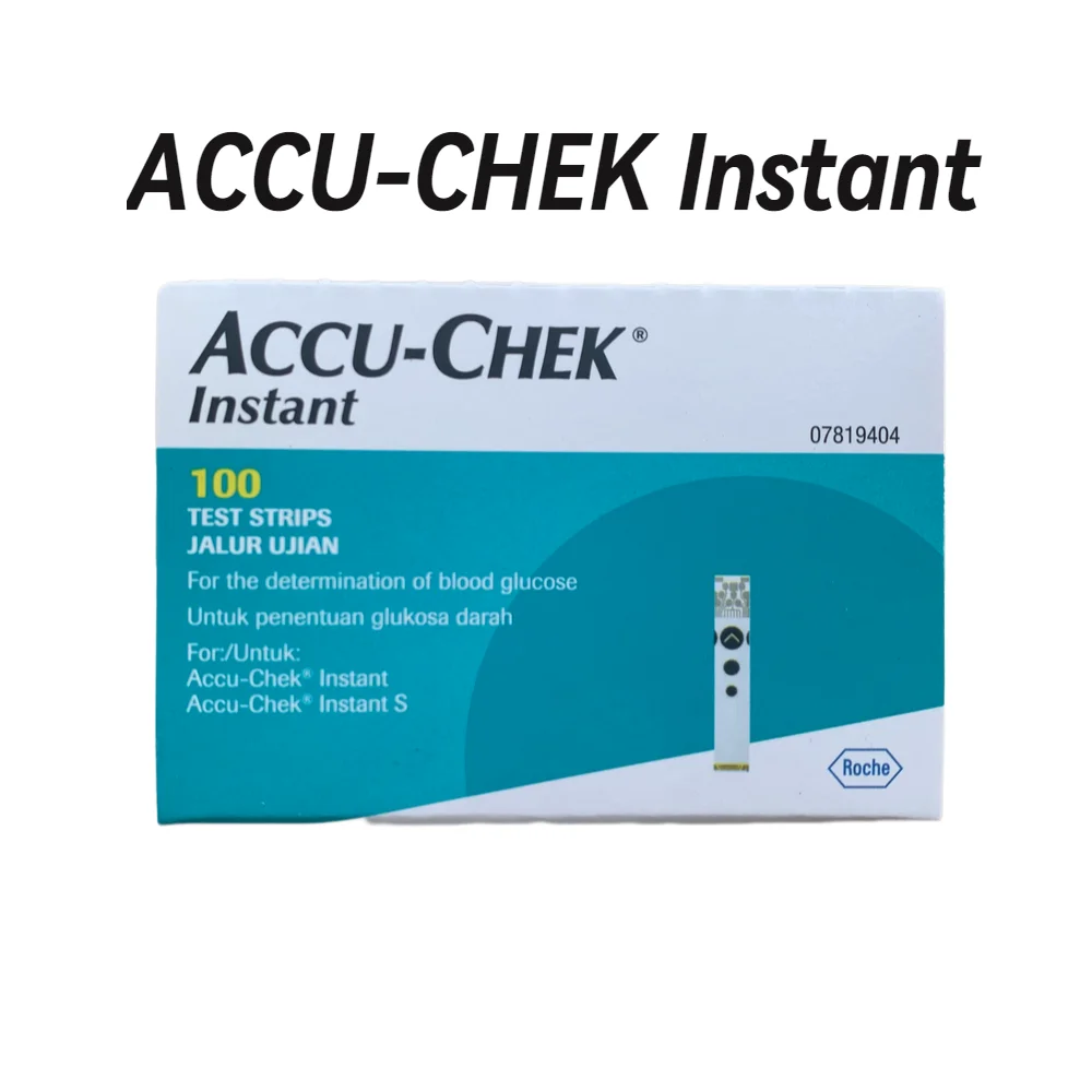 Blood glucose strips Accu Chek Instant 50/100pcs Test Strips (Expiry:2026-09)
