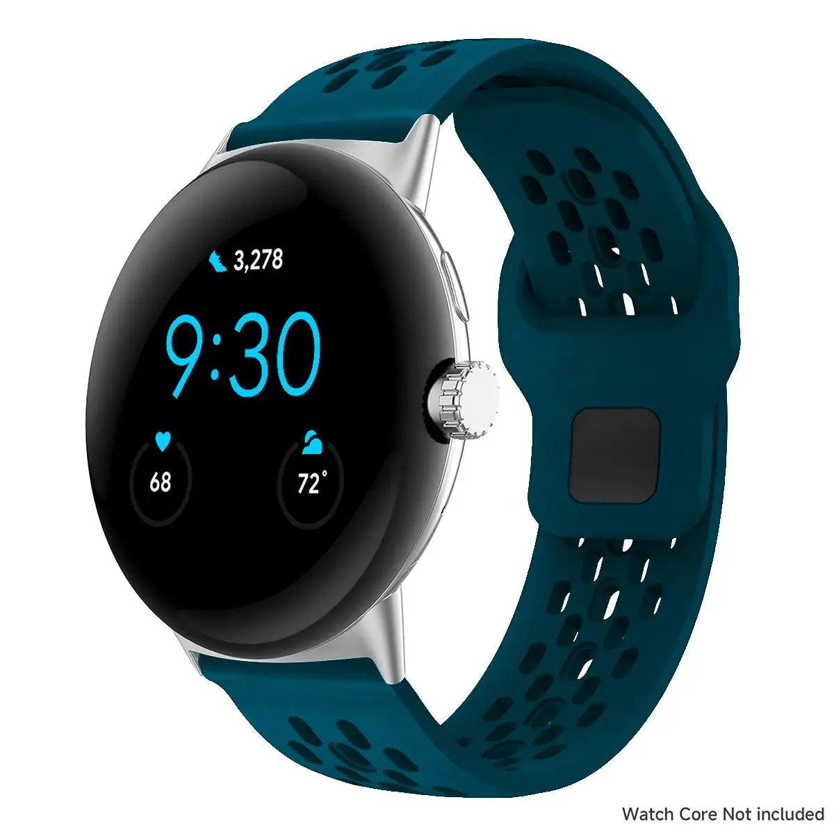 Breathable Sports Silicone Band Strap for Smartwatch Replacement