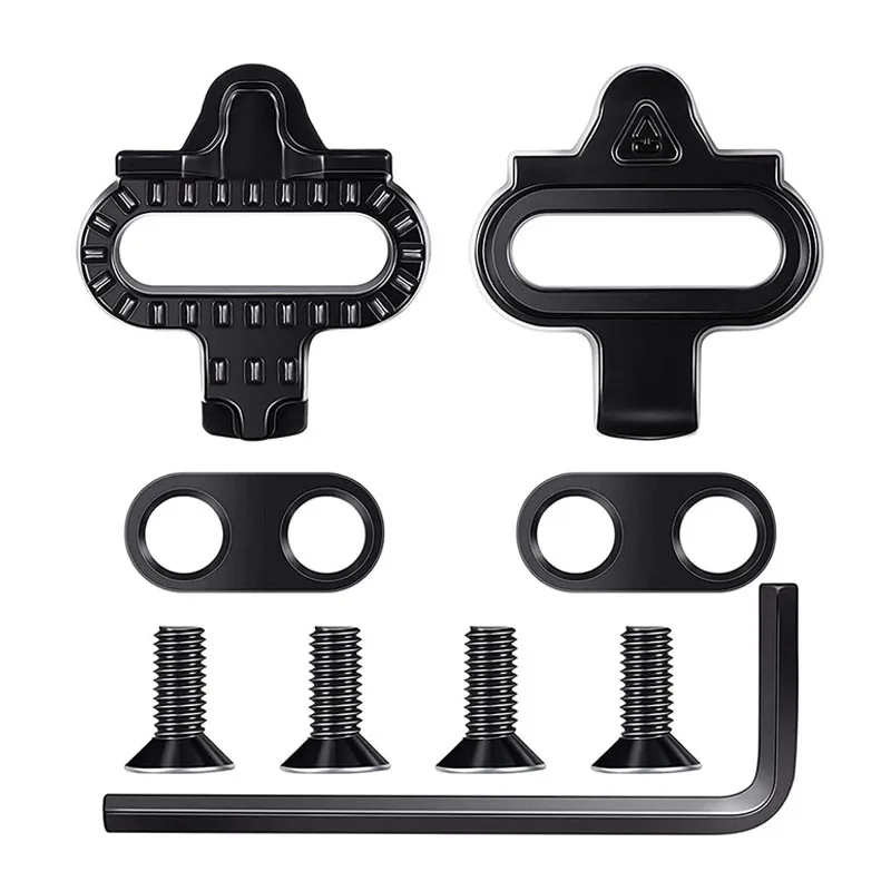 Bike Cleats Mountain Bike Shoes Cleats Shimano SH51 SPD MTB Cleats Multi-Release Spd Pedal Cycling Shoes Clips Set Bicycle Accessories