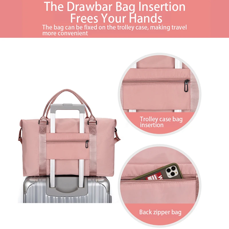 Large Capacity Fashion Travel Bag For Unisex Weekend Bag Handle Bag Travel Carry on Bags Sports