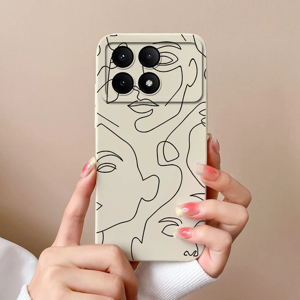 Gesture Love Heart Liquid Case