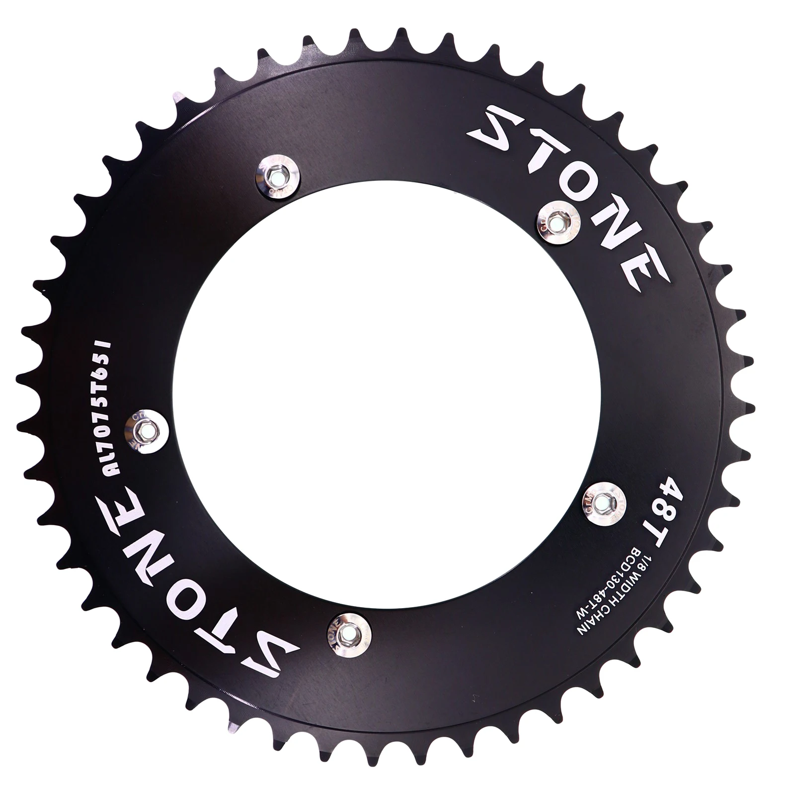 Stone 130 BCD chainring fixed gear track bike fixie Round 42T 46T 48T 50T 52t 54 58t 60t tooth Chainwheel 130bcd |