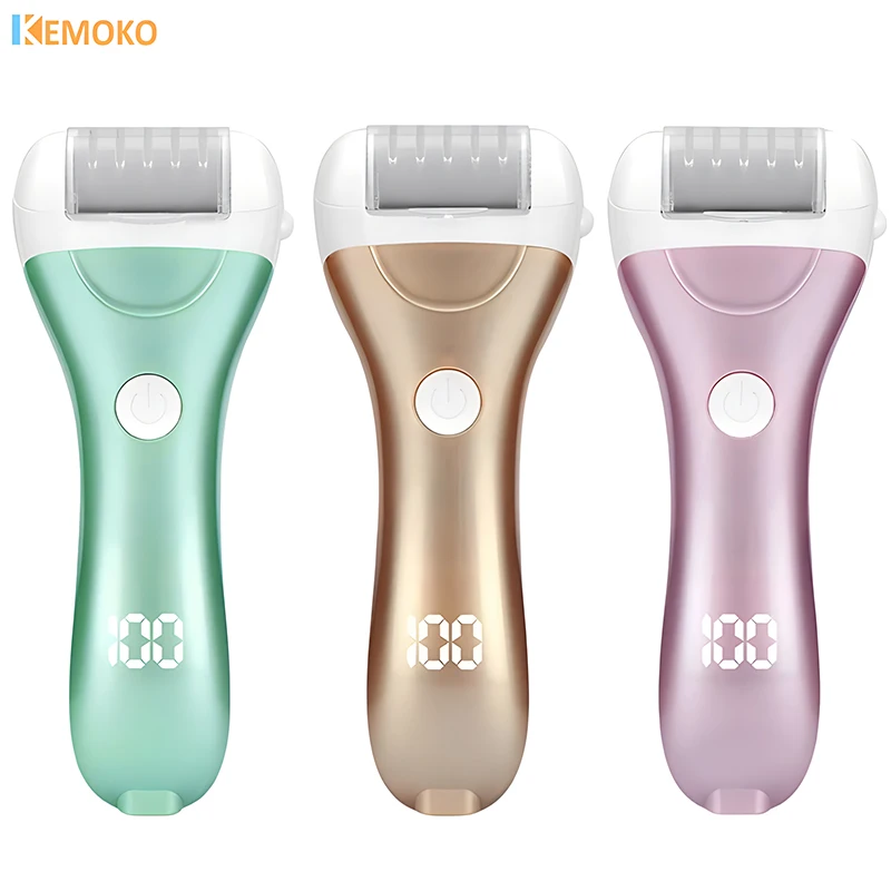 Electric Foot Callus Remover Rechargeable Foot File Battery Display Remove Cracked Heels Hard Skin Callus Dead Skin Remover maant ciant stability support fixed screen does not damage electronic parts is convenient to remove the battery and motherboard