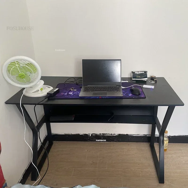 Modern Home Gamer Tables Simple Desktop Computer Desks Bedroom Study Writing Desk Wooden Small Computer Desk Office Furniture M