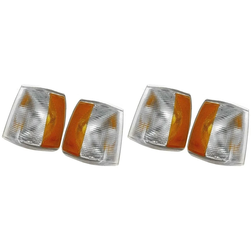 

2 Pair Turn Signal Corner Light Lamp Left Right For 1990-1995 For Volvo 940 960 740 Car Styling Replacement 13696091