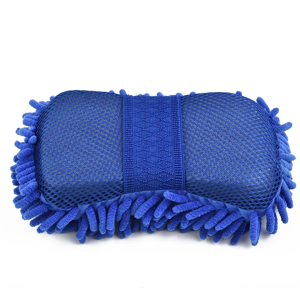 Chenille Care Washing Brush Car Wash Sponge Car Wash Microfiber Pad Washing Towel Auto Gloves Styling Accessories Gadget
