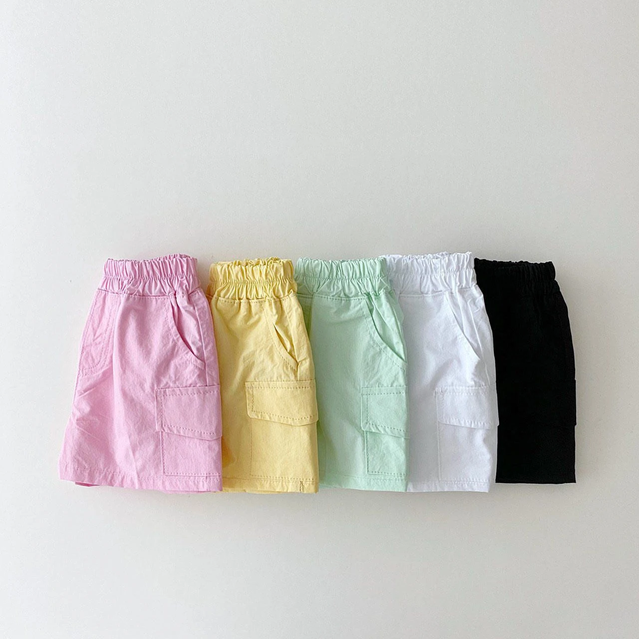 Children Shorts for Boys Girls Kids Clothes Summer Macarone Color Baby Short Cotton Linen Pants Casual Sports Shorts 0-3Y baby shorts boy sports shorts set