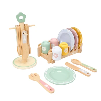 Wooden Kids Kitchen Toy Set 1