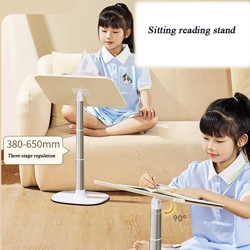 접이식 3단 독서대 강력하고 내구성이 뛰어난 각도 자유 조절 리프팅 학습 지원