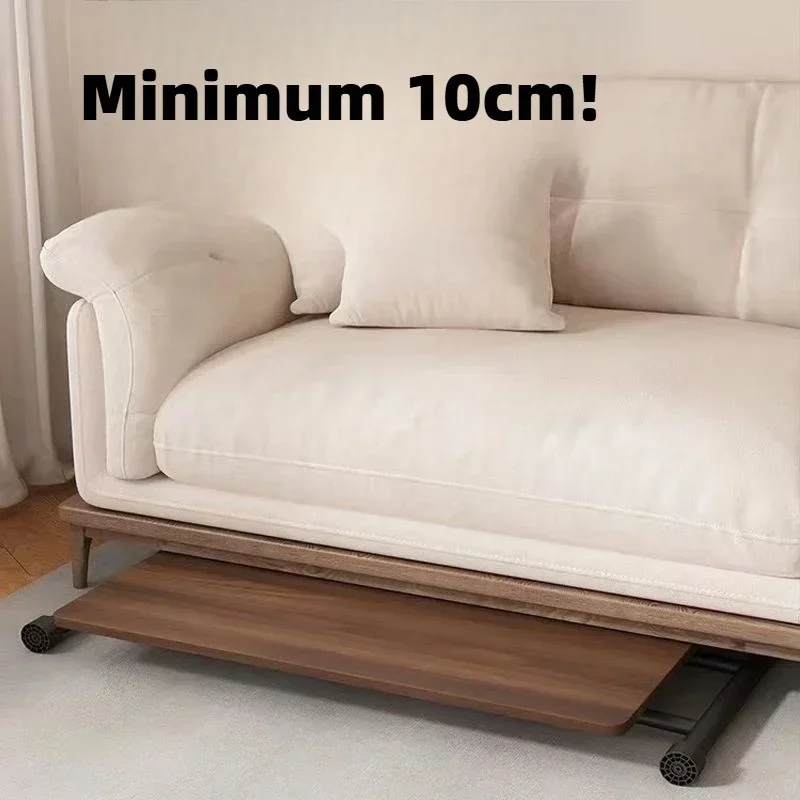 Metal Folding Coffee Tables Wooden Height Adjustment Removable Side Table Nordic Center Tables Modern Sofa Table Living Room