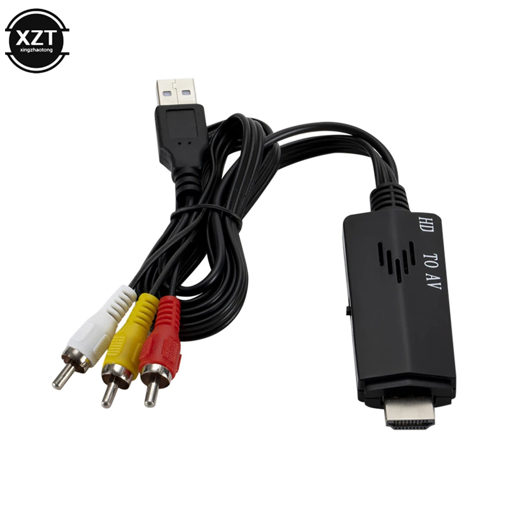 Adapter Cable | Video Cables - 1080p Cable Hd Hdmi-compatible Av Rca - Aliexpress