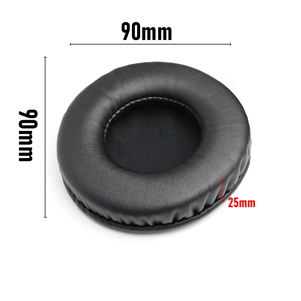 2pcs Protein Leather Ear Cushions Replacement Earpads for Sennheiser HD215 HD225 HD440 PRO700 DJ Headphones Accessories