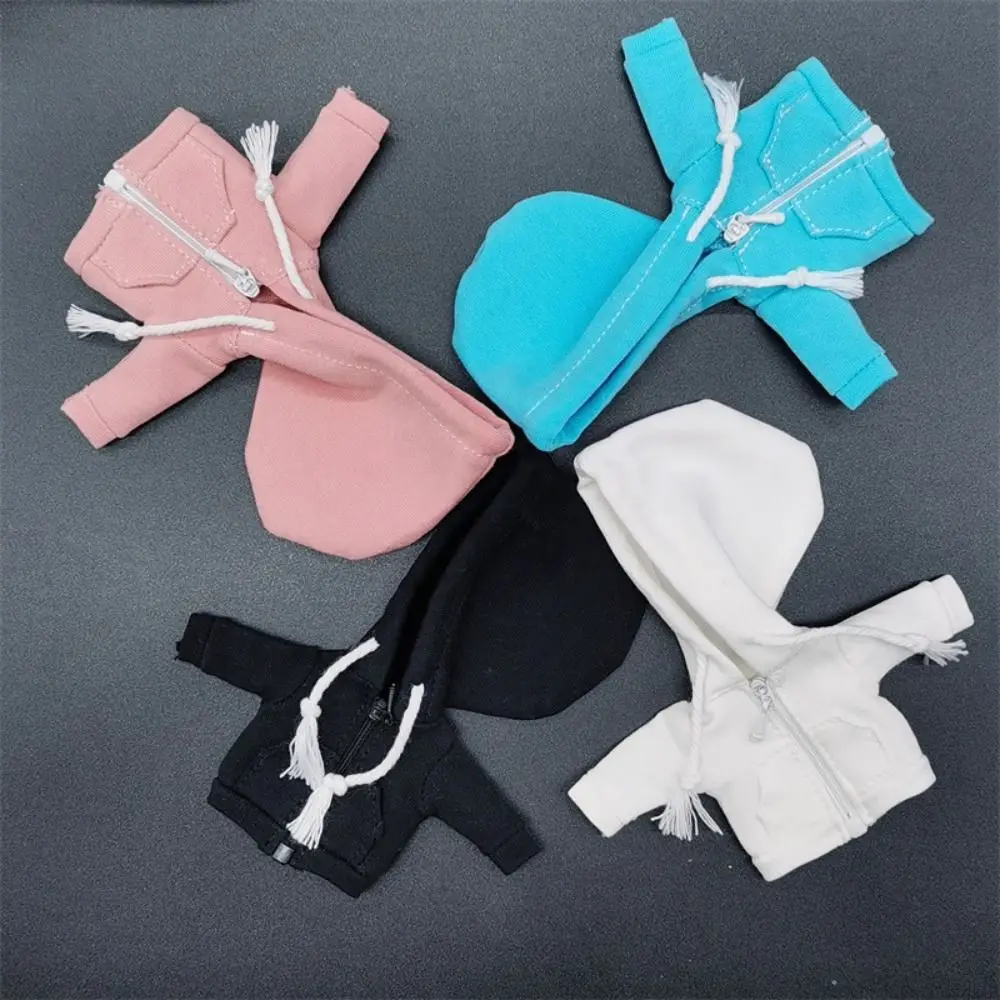 Girls Casual Wear Ob11 Baby Coat Handmade Fashionable Obitsu11 Hoodie Decoration Zipper Jacket Clothes Accessories