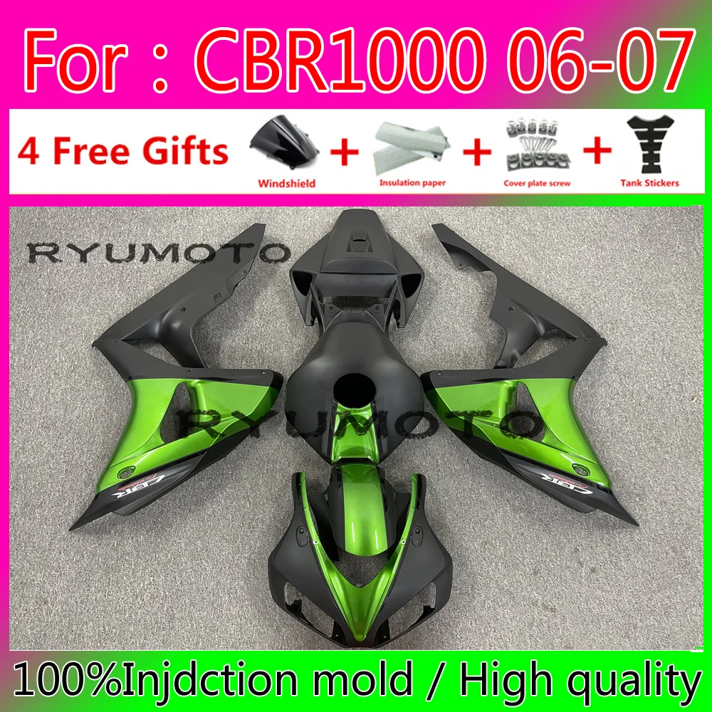 

Injection Mold New ABS Motorcycle Fairings Kit Fit For CBR1000rr 06 07 fairing CBR1000rr 2006 2007 Fairing
