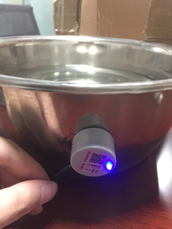 

DS1603 Small Volume Ultrasonic Liquid Level Sensor Metal Container Liquid Level Non-contact Water Level Detector