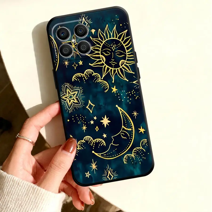 Stylish Line Moon Protective Phone Case